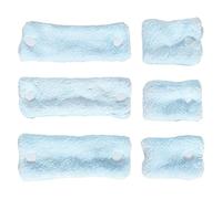 Juego de rizadores de pelo, azul, 14 x 5 cm, 6 unidades