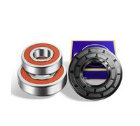 Juego De Rodamientos 6305/6306 Y Retén De Agua/aceite 37 * 76 * 9.5 * 12, Compatible Con LG Lavadoras De Tambor, Piezas De Repuesto De Sellado De Calidad Original.