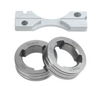 Juego de rodillos de accionamiento 0,035" para cable Flux-Cored, para lincoln Power MIG 216/255XT/350MP/LN-25 PRO, metal KP1696-035C