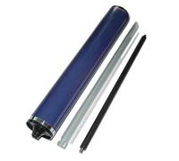 Juego de Rodillos de Carga PCR de Tambor OPC de Limpieza Compatible con DC 240 242 250 252 260 WC 7655 7665 7675 013R00603(Black Drum 1Set)