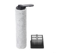 Juego de rodillos de cepillo de repuesto y filtro HEPA para aspiradora Redkey W15 con batería en seco y húmedo, juego de accesorios, 1 rodillo de cepillo, 1 filtro HEPA