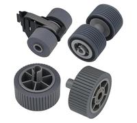 Juego de Rodillos de Freno y Rodillos de Recogida, Compatible con Fujitsu, fi-7600 fi-7700 fi-7700S, número de Pieza PA03740-K010 PA03740-K011