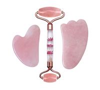 Juego De Rodillos De Jade Para Masaje Facial Con Raspador De Gouache De Cuarzo Rosa Rodillo Facial De Piedra De Gouache Natural Jade,Escribe Un