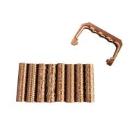 Juego de rodillos de textura terreno para esculpir arcilla | 8 rodillos estampados con asa, herramientas de grabado de 4 pulgadas para terrenos de mesa y tableros escénicos