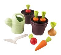 Juego de rol creativo Juego de jardín Juguete de plantación con herramienta de jardinería para niños pequeños Actividad de juego de en interiores y exteriores Jardinería interior para niños