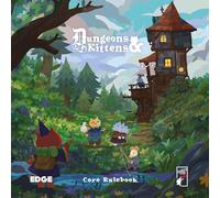 Juego de rol de Dungeons & Kittens CORE RULEBOOK - Adorable juego de rol de mesa de fantasía con gatitos mágicos, aventuras listas para jugar para niños y adultos, a partir de 8 años, 2-6 jugadores