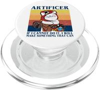 Juego de rol Dice Gamer Dragon Artificer Make Something Can PopSockets PopGrip para MagSafe