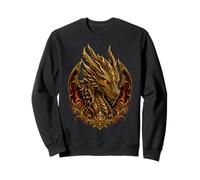Juego de rol Larp Creepy Fire Dragon Dark Fantasy Sudadera