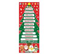 Juego De Rolling Latas Navidad - Suministros De Fiesta Interactivos Clásicos Y Divertidos | Juguete Para Fiestas De Navidad - Para Acción de Gracias Cumpleaños Oficinas Casa Escuela Jardín Pra