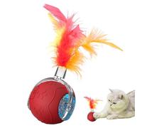 Juego de rolling para perros genérico, Smart Pet Rolling Toy, Automatic Moving Cat Ball with Intelligent Obstacle Avoidance, 2,24 pulgadas Interactive Plaything for Puppy, Activity for Pets