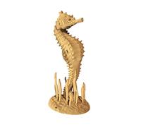 Juego de rompecabezas 3D Cartonic - Decoración interior - Actividad nocturna - Montar el rompecabezas del hipocampo - 3D Puzzle Seahorse Made from Recycled Cardboard