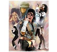 Juego de rompecabezas de hombre Michael Jackson 1000 piezas para adultos juegos para adultos adolescentes y niños