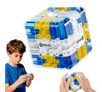 Juego de rompecabezas de laberinto 3D, rompecabezas de maze cube, nuevo juguete de cubo para niños y adultos, alivio del estrés, entrenamiento lógico, entrenamiento cerebral, juguete educativo como