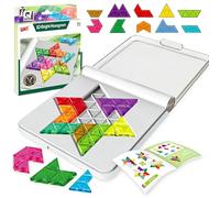 Juego de Rompecabezas de Tangram, Puzzle de Tangram, Educativo Montessori Juguete,60 Niveles Progresivos,Rompecabezas Inteligentes, Regalo Educativo Montessori Adecuado para Niños-C