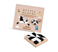 Juego de Rompecabezas Educativo Creativo con Dificultad Progresiva, Bloques de Construcción Cerebral para Habilidades de Resolución de Problemas, Adecuado para Entrenamiento Cerebral de