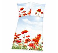 Juego De Ropa De Cama 2 Piezas Amapolas 135 X 200 CM 100% Algodón