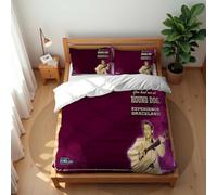 Juego De Ropa De Cama Elvis Presley De 3 Piezas Funda Nórdica Suave para Invierno Reversible para Cama Individual O Doble con Funda De Almohada 80 X 80 Cm (EP 04,150x200cm-Cama 90)