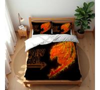 Juego De Ropa De Cama Moderno Y Minimalista con Diseño De Cuento De Hadas Tejido De Algodón De 210 Hilos con Fundas De Almohada De 50 X 75 Cm (Fairy 02,220x 240cm-Cama 150/160)