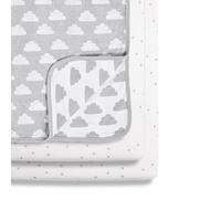 Juego de Ropa de Cama para Cuna, algodón súper Suave y Lujoso con diseños Divertidos para niños y niñas, Ligero y Transpirable, Duradero, de Larga duración, Lavable a máquina, Apto para Secadora (3