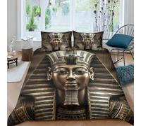 Juego De Ropa De Cama para Faraones con Impresión En 3D, Juego De Funda para Edredón Arte Abstractoo con Cremallera, Niños Adultos Funda King（220x240cm）