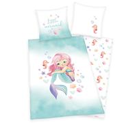 Juego De Ropa De Cama Sirena 80 X 80 Cm / 135 X 200 Cm 100% Algodón