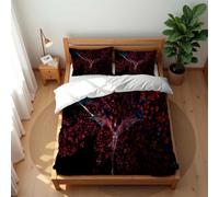 Juego De Ropa De Cama Transpirable De Lujo Ark Survival Evolved 210 Hilos Algodón Suave Fresco para Verano Cálido para Invierno Cómodo Y Antiácaros (ASE 05,150x200cm-Cama 90)