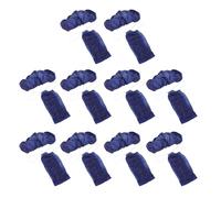 Juego de ropa interior desechable, sujetadores y bragas desechables azules, 10 juegos para salón de belleza, spa, sauna