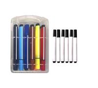 Juego de rotuladores de repuesto para robot de dibujo, multicolores para máquinas de boceto automáticas, bolígrafos de repuesto con tinta lisa para robótica infantil y juguetes de programación