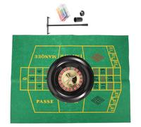 Juego de Rueda de Póquer Rusa 10 Pulgadas 25cm para Fiestas