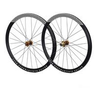 Juego De Ruedas 700C para Bicicleta De Carretera QR Rueda 9 * 100mm/9 * 135mm Llantas De Aleación De Aluminio para Bicicleta Freno De Disco Altura 30/40/50mm 7-12s Cassette(Gold,40mm)