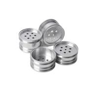 Juego de Ruedas aleación Aluminio for chasis Tamiya Super Hot Shot Sabre Big Wig Boomerang Buggy(Army Green)