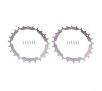 Juego de ruedas antideslizantes para cortacésped de 212 mm, puntas de tracción de metal para cortacésped robótico, agarre mejorado en pendientes y todo terreno, para accesorios de robot de corte, kit