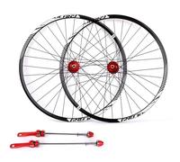 Juego De Ruedas Bicicleta De Montaña De 26 27,5 29 Pulgadas Freno De Disco Liberación Rápida Llanta De Aleación De Aluminio Doble Pared 8/9/10/11/12 Velocidades 32 Agujeros(Schwarz)