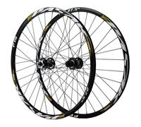 Juego De Ruedas Bicicleta Delanteras Y Traseras Aleación 26/27,5/29 Pulgadas Freno Disco 32 Agujeros 7/8/9/10/11/12 Velocidades 4 Rodamientos 2000 G(9 * 100/10 * 135mm,27.5inch)