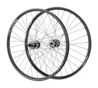 Juego De Ruedas Bicicleta Montaña Boost 26"/27,5"/29" Eje Pasante Freno De Disco Llanta De Aleación De Aluminio Ruedas Delanteras Y Traseras DH 32H Cassette 8-12 Velocidades(Wheelset,29er)