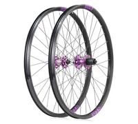 Juego De Ruedas Bicicleta Montaña Freno De Disco 26, 27,5 29 Pulgadas Ruedas Delanteras Traseras Dirt Jump Bike/XC/Am Llanta De Aleación De Aluminio 100/135 Mm(Black Purple,29in)
