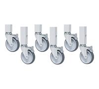 Juego de ruedas con expansor RAU, carga máx. 450 kg