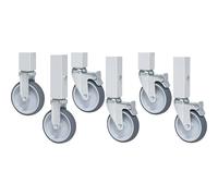 Juego de ruedas con expansor RAU, carga máx. 450 kg