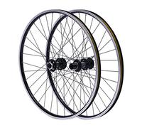 Juego de ruedas de 27,5 pulgadas, llantas de aluminio, para bicicleta de montaña, bicicleta de montaña, juego de frenos de disco, liberación rápida, rueda delantera, rueda trasera, ruedas con cassette