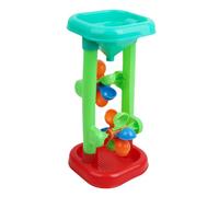 Juego de ruedas de agua genérico - y agua mixing Hour?lass Toy | Beach Windmill Play Toyes | Double Wheel Outdoor Activity Game for Boys Girls Pool Bath Garden Beach Fun Educational