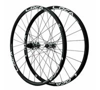 Juego De Ruedas De Bici De Montaña De Aluminio 26" 27,5" 29" Ruedas con Freno De Disco Llanta De Doble Capa, Cuerpo De Buje Libre XDR, 11 12 Velocidades, 9 * 100/10 * 135mm QR(Silver,29")