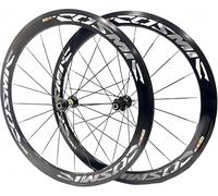 Juego de ruedas de bicicleta 700C, eje rápido, llanta de freno de aleación de aluminio C/V para bicicletas de carrera, rodamientos sellados, 20/24H, cassette de 7-12 velocidades,Disc brack,40mm