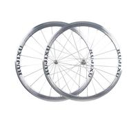 Juego De Ruedas De Bicicleta De Carretera 700C Trinquete 36T, Llantas De Freno C/V De Aluminio 40mm, Rueda De Ciclismo Sin Cámara, Casete HG De 8-11 Velocidades, QR De 100/130mm