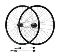Juego De Ruedas De Cubierta para Bicicleta De Montaña 27,5" 29" Freno De Disco Ruedas Traseras Y Delanteras Trail/Am/DH 100/135mm QR Casete De 7-12 Velocidades, 360 Clics(Black,29")