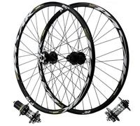 Juego de ruedas de montaña de 26 pulgadas, llanta de bicicleta con freno de disco, rueda delantera y trasera de 27,5/29 pulgadas, bujes de rodamientos sellados QR, 32 radios para cassette de 7 a 11 v