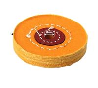 Juego De Ruedas De Pulido De Fieltro De Nailon Y Cerámica De 75 Mm Compatible Con SI FANG For Amoladora De Banco, Herramientas Rotativas Abrasivas For Pulir Metal, Mármol Y Piedra.(Yellow cloth wheel)
