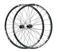 Juego De Ruedas for Bicicleta De Carretera 700C Rueda Delantera Y Trasera De Bicicleta Eje Pasante 12×100/12×142mm Llanta De Aluminio Bujes Freno De Disco 7-12 Velocidades(Black-Silver)