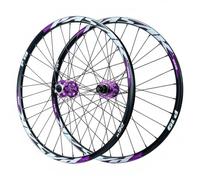 Juego De Ruedas for Bicicleta De Montaña 26/27.5/29'' Freno De Disco MTB Llanta De Aleación De Doble Pared QR Bujes Casete De 7/8/9/10/11/12 Velocidades