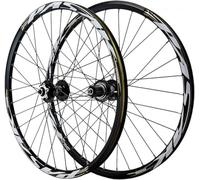 Juego De Ruedas MTB 26/27.5/29 Pulgadas Freno De Disco Cierre Rápido Ruedas Mountain Bike Aleación De Aluminio Rueda Delantera Y Trasera 7-12 Velocidades 32 Agujeros B,26in