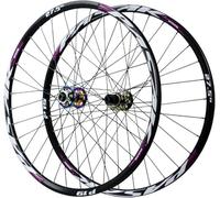 Juego De Ruedas MTB De 24/26/27,5/29 Pulgadas, 2 Rodamientos Delanteros Y 4 Traseros, Eje Pasante De 15 X 100 Mm Y 12 X 142 Mm, Cierre Rápido De 9 X 100 Mm Y 10 X 135 Mm.,Thru axle,24inch